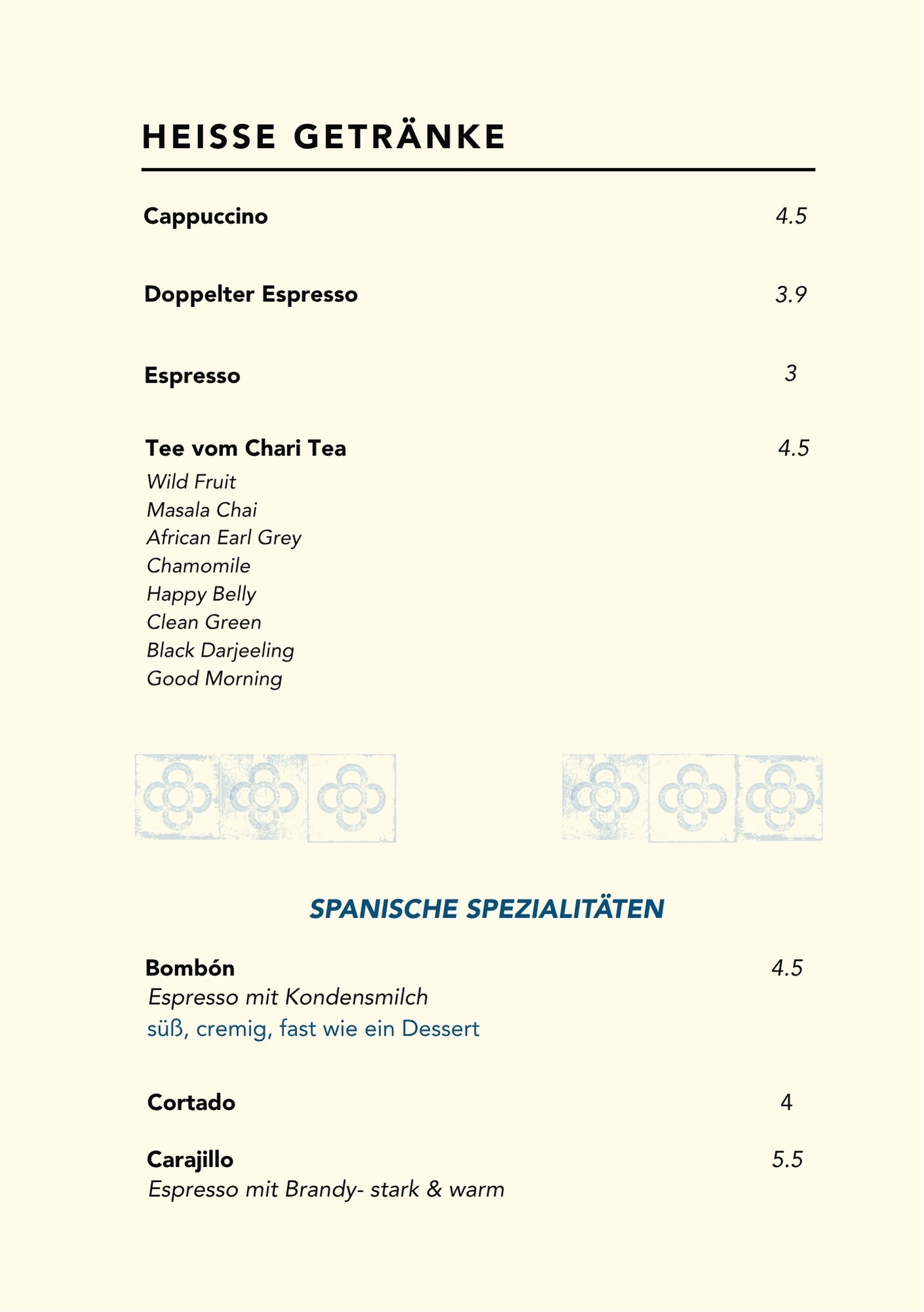 menu individual 12