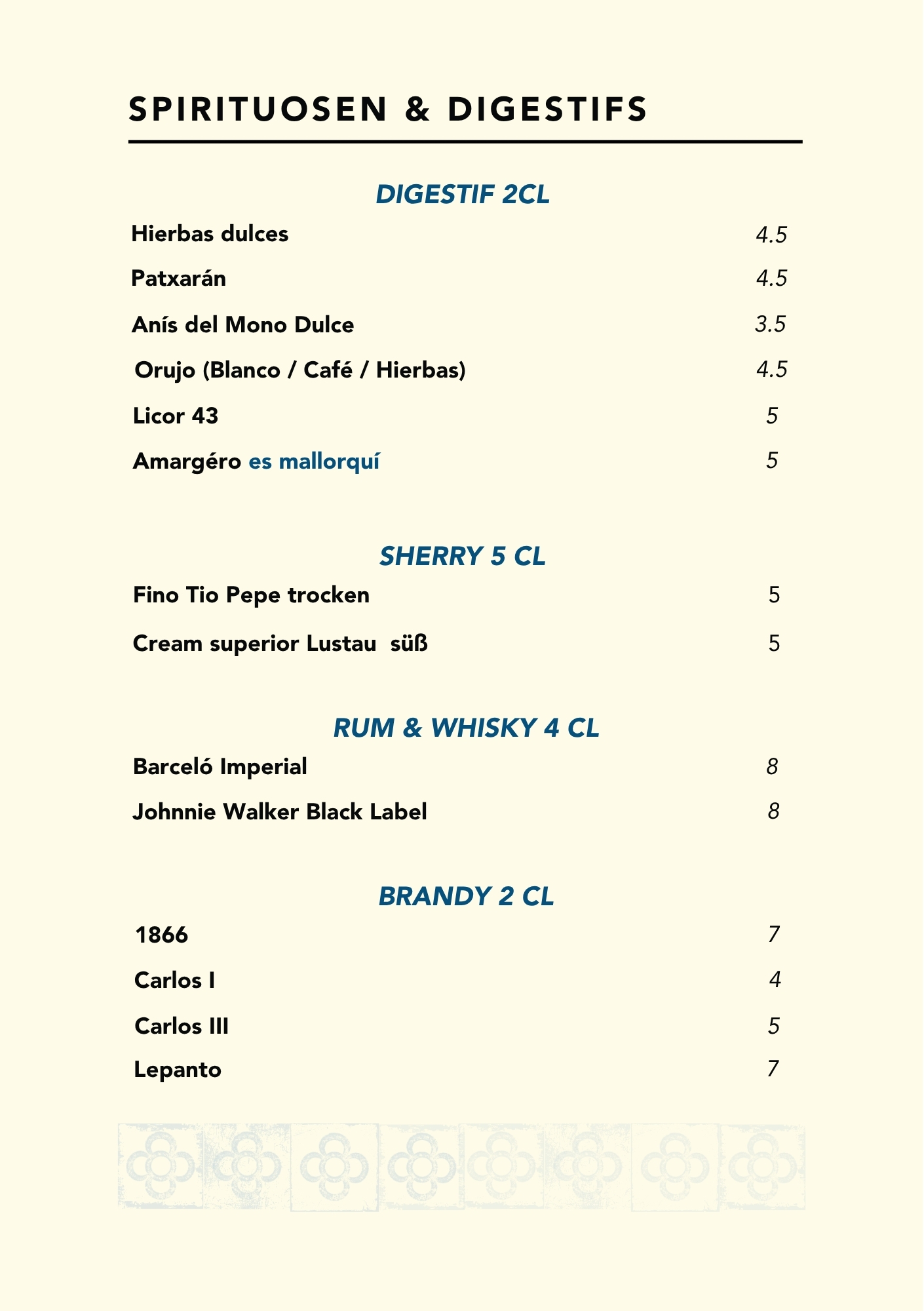 menu individual 13